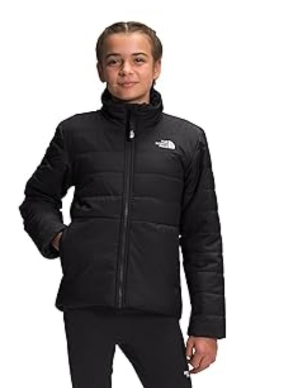 The North Face Black Insulated Jacket with Logo